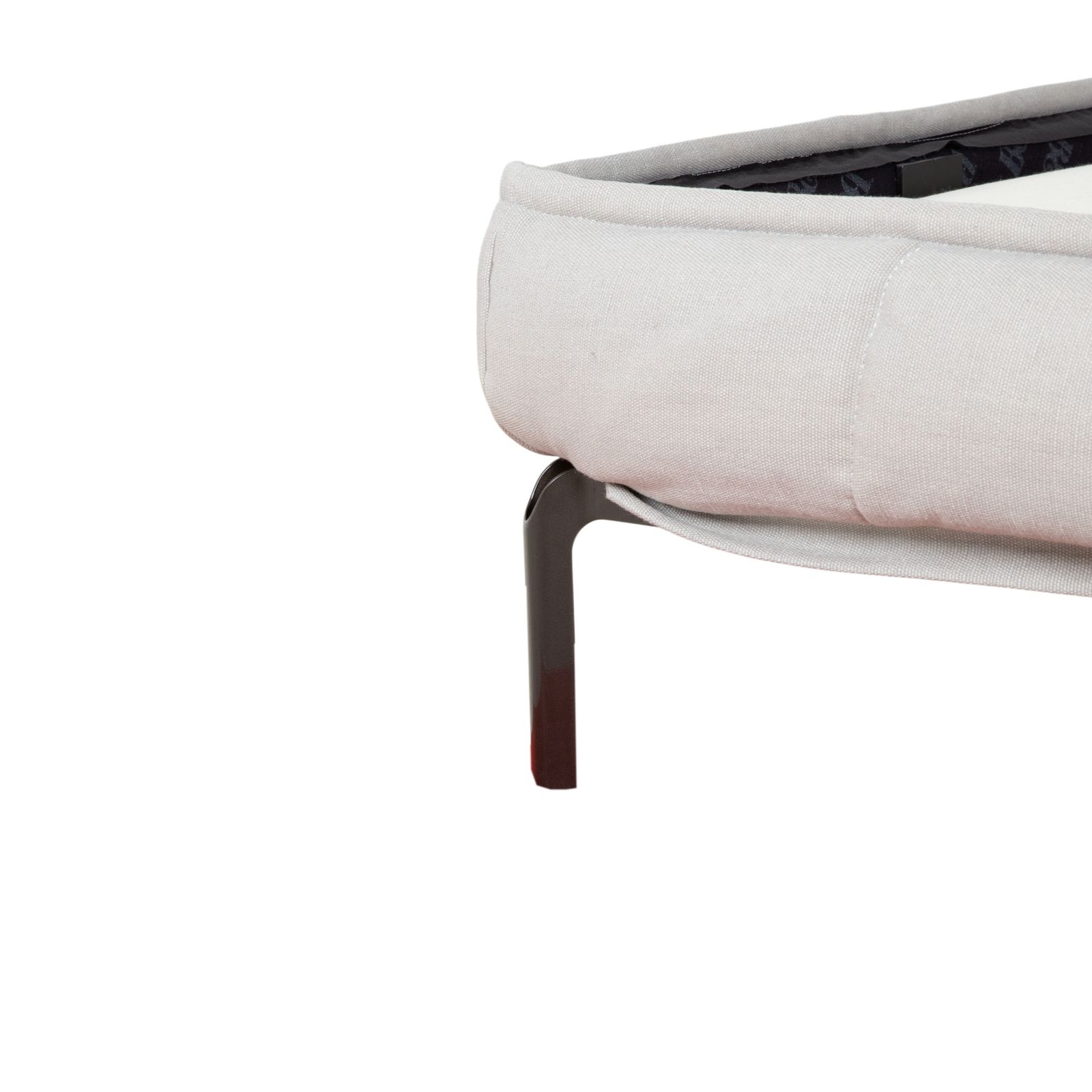 B&B Italia Husk Boxspring Bed Grey Beige Mattresses Schramm Divina 80 And Daybed Cover photo vintage