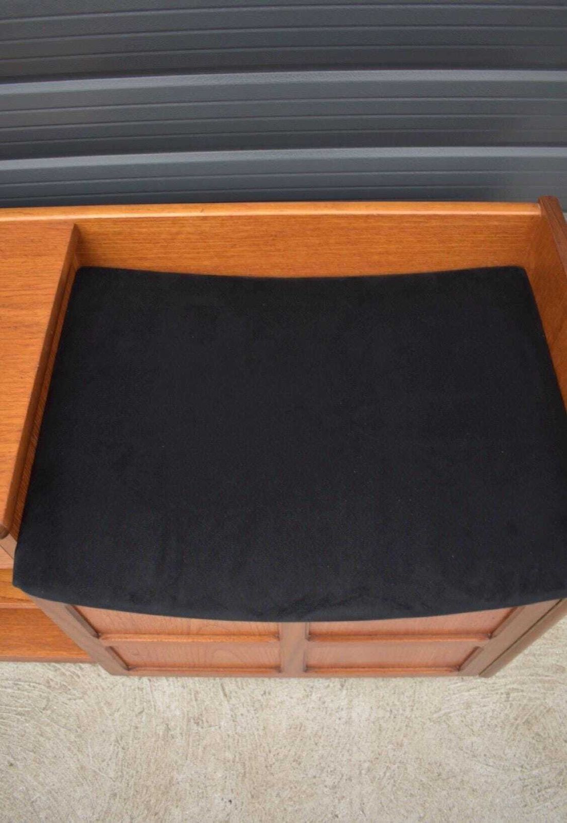 Mid Century Nathan Telephone Table/ Cabinet photo buy