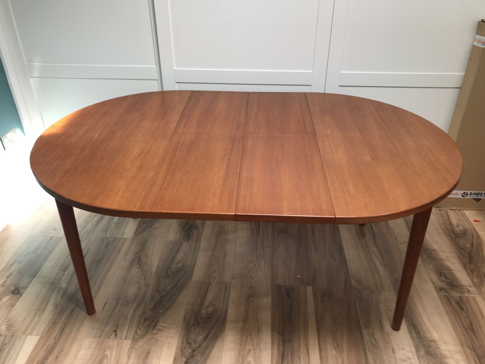 Mid Century Nils Jonsson Extendable Teak Dining Table And 4 Chairs photo Furniture