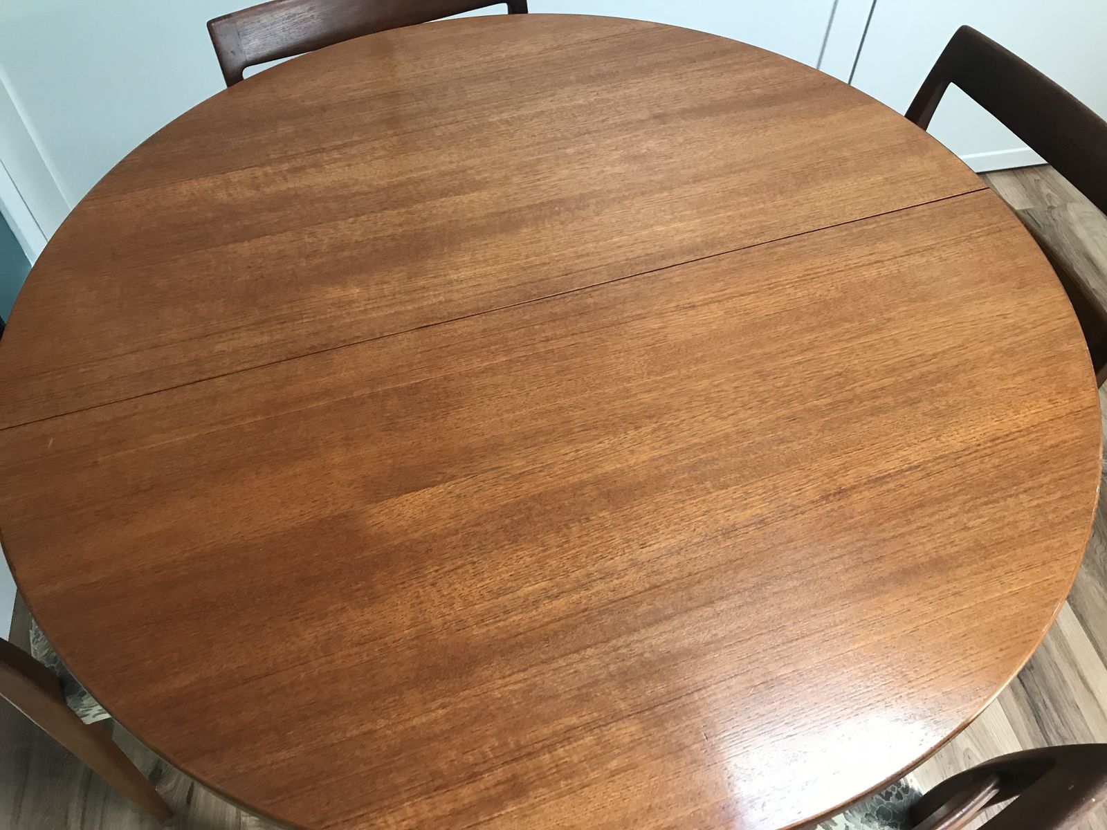 Mid Century Nils Jonsson Extendable Teak Dining Table And 4 Chairs photo buy