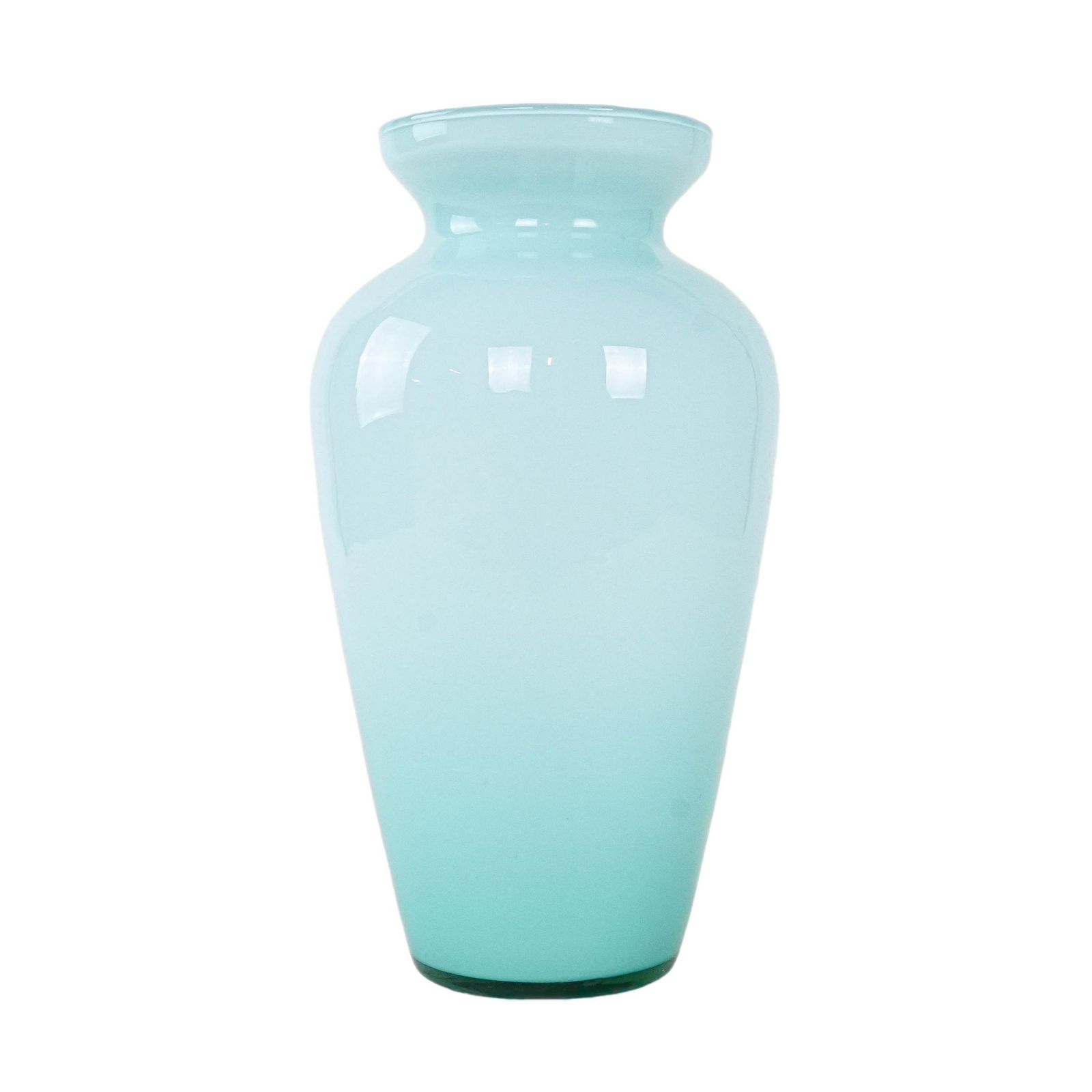 Glass Vase, Italian Design, 1970s, Made In Italy