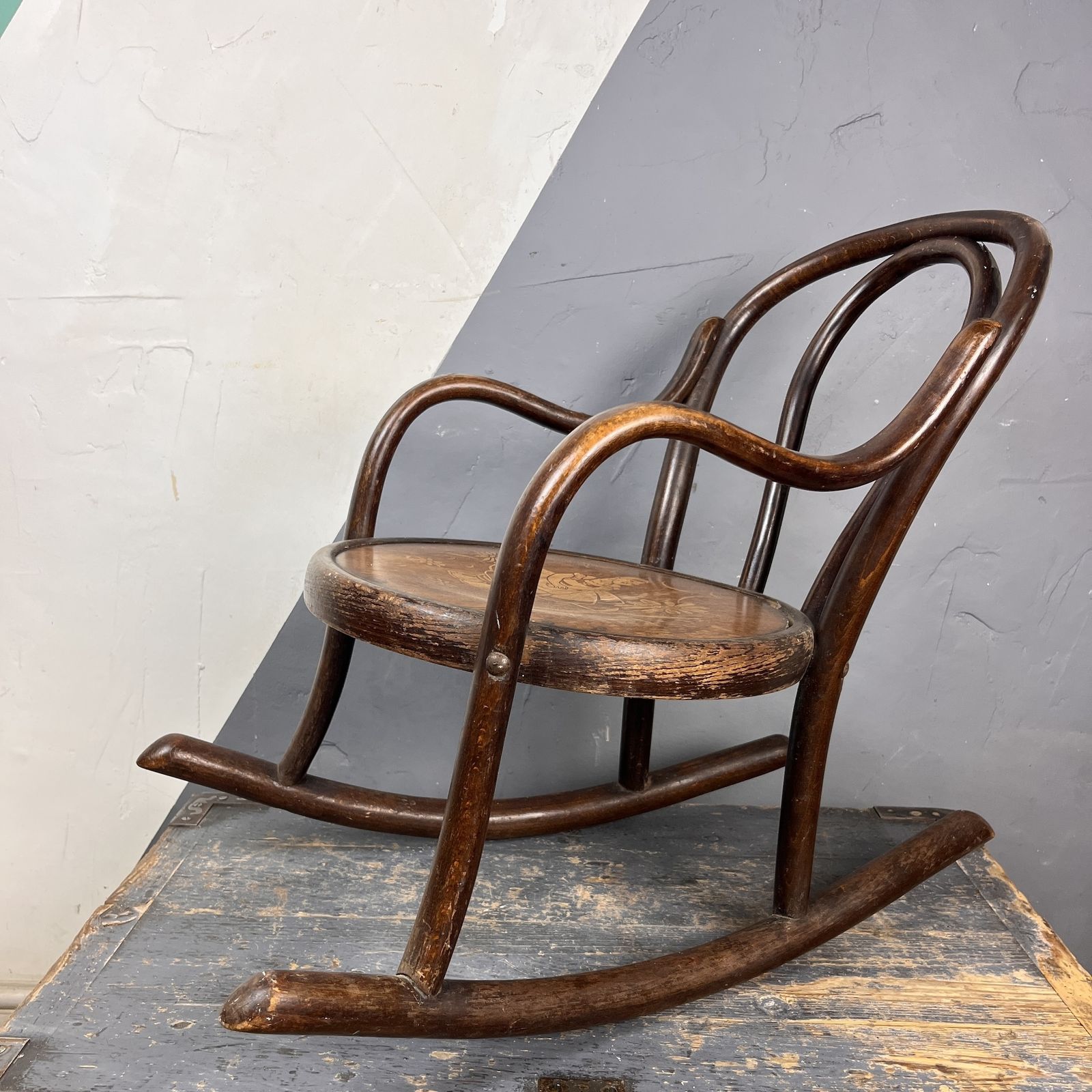 Fischel Bentwood Childs Rocking Chair