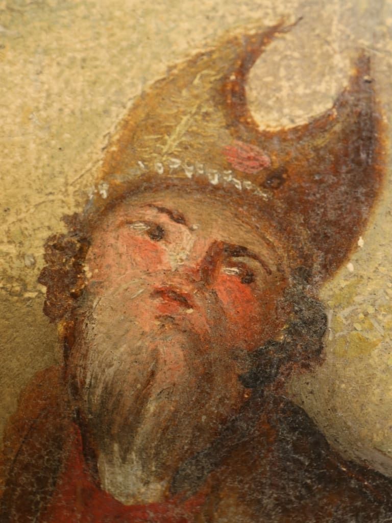 Fine Pair Of 18th Century French Religious Devotional Oil Paintings photo vinterior