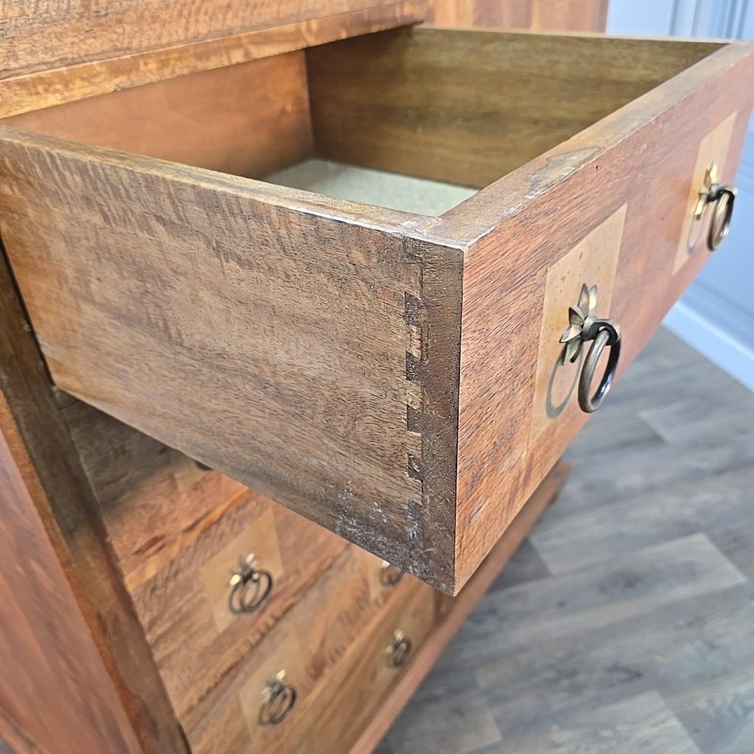 Barker & Stonehouse Wardrobe Flagstone Tallboy Chest Drawers Cabinet Compactum photo buy