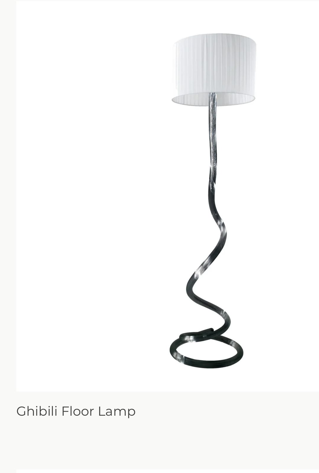 Ghibli Piantana Black Murano Glass Floor Lamp By Reflex photo furniture