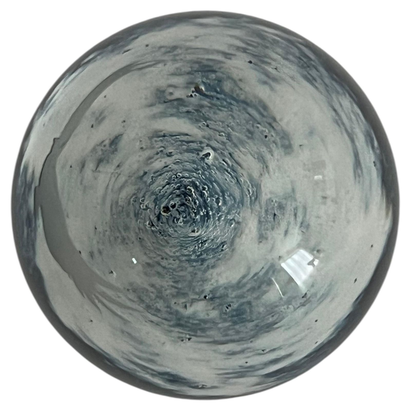Caithness Glass Paperweight Eagle Soaring Over Snowy Mountain, Scotland C 1980s photo furniture
