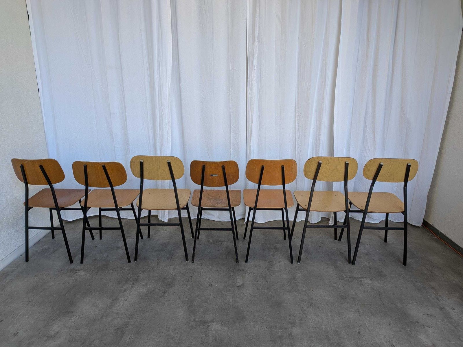 photo buy Vintage Industrial School Chair / Stol Kamnik 1970s Yugoslavia (7 In Stock)