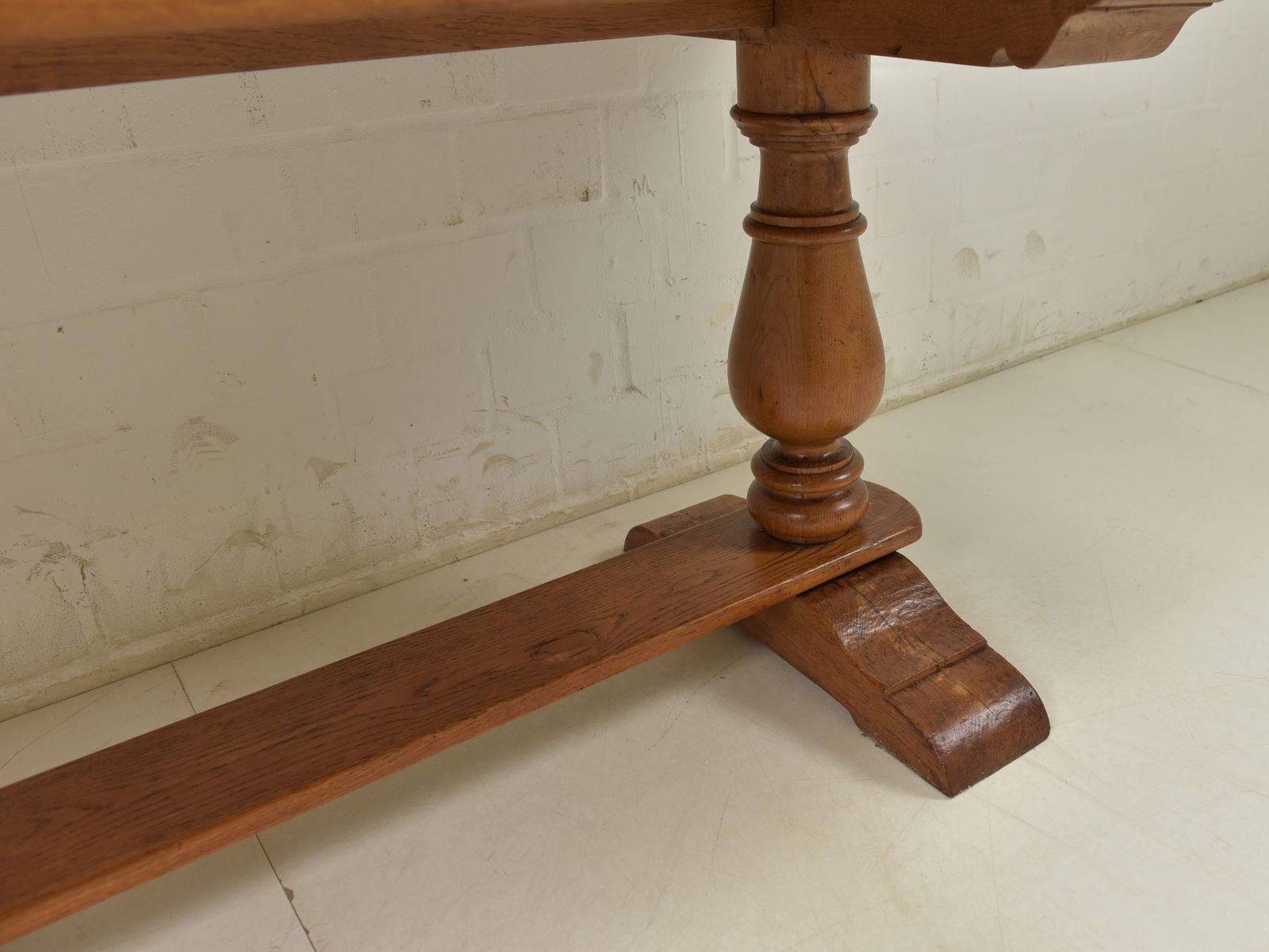 Antique! Restored Dining Table, 180 X 84 Cm, Farmhouse Table, Monastery Table, Solid Oak photo buy