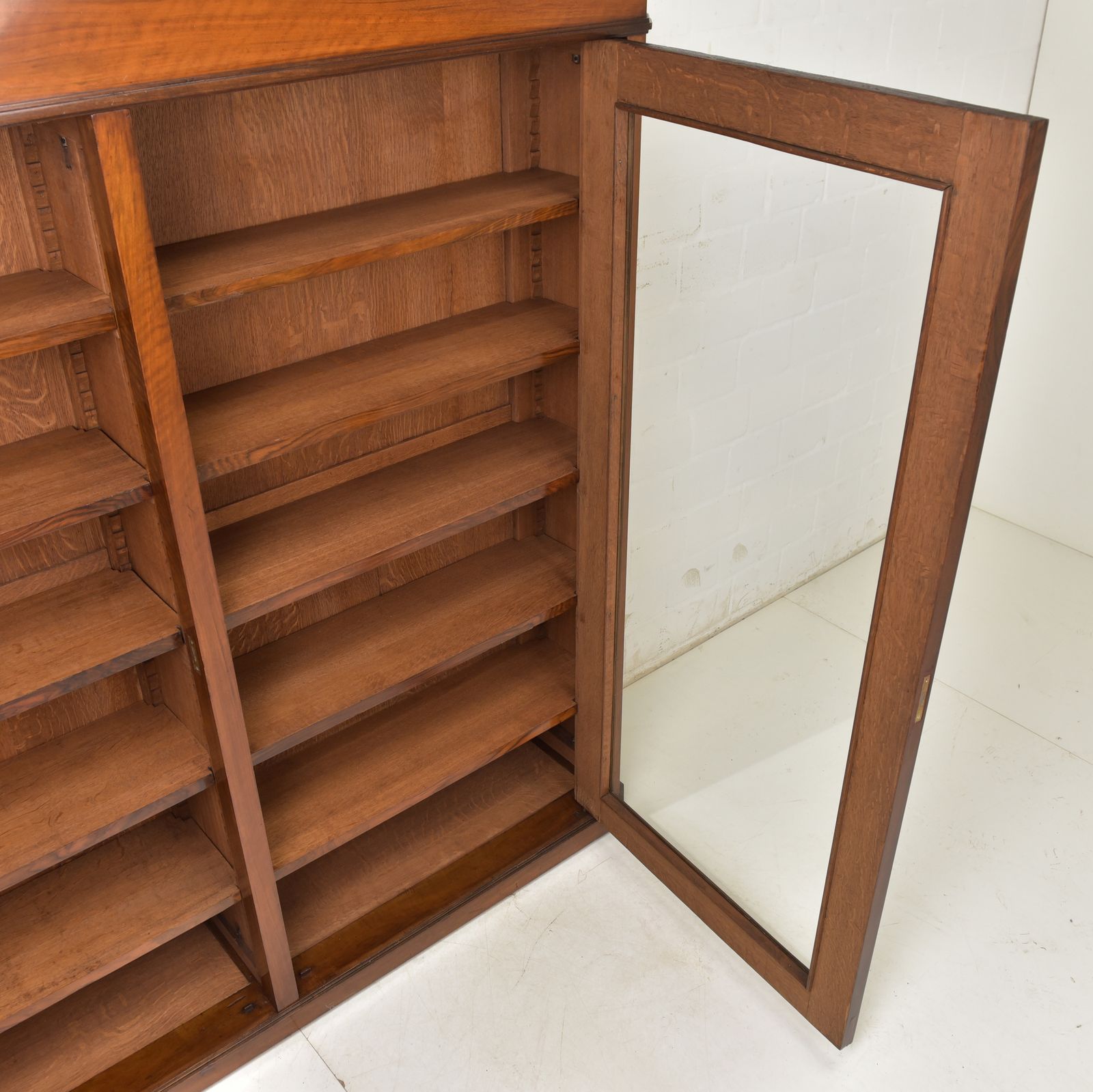 Antique! Restored Bookcase, England, Circa 1880, Mahogany Display Cabinet photo 2451.0