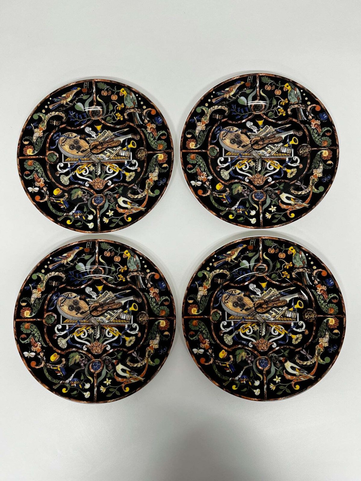 Vintage Villeroy & Boch Intarsia Service Plate Specially Designed For Raymond Blanc & Le Manoir Aux Quat Saisons. (1 X Single Plate)