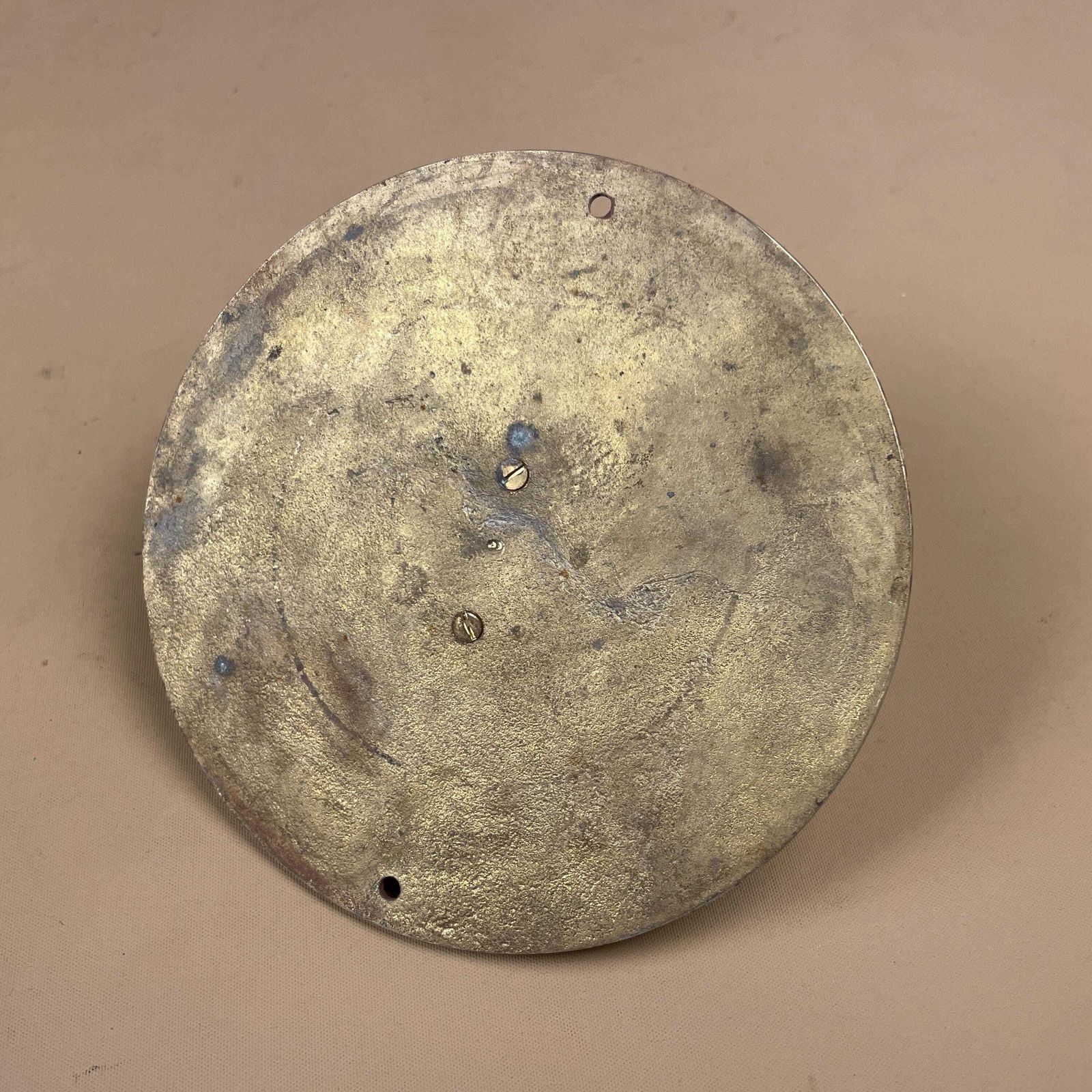Antique Brass Gold Sun Dial Garden Metal Heavy Vintage Garden Decor Round Circular 13.8cm Weather Sundials Engraved Outdoor Sun Face photo buy