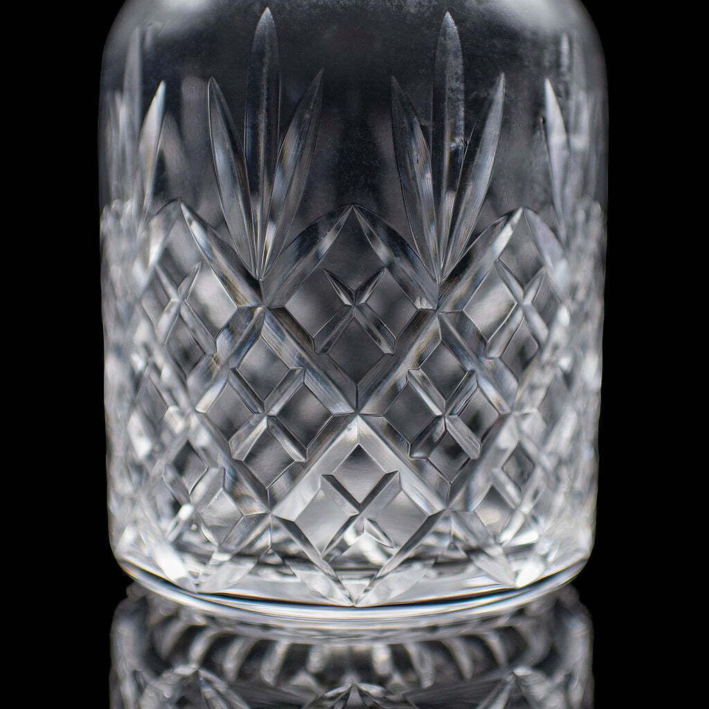 photo for sale Vintage Sherry Decanter, English, Cut Glass, Spirit Bottle, Liqueur, Port, Gin