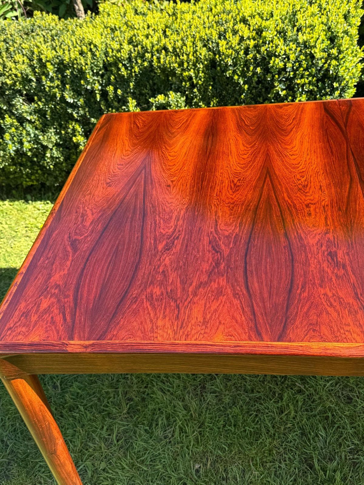 Mid Century Modern Danish Rosewood Dining Table By H. W. Klein For Bramin, 1960s   Pending A10 Certificate photo vintage