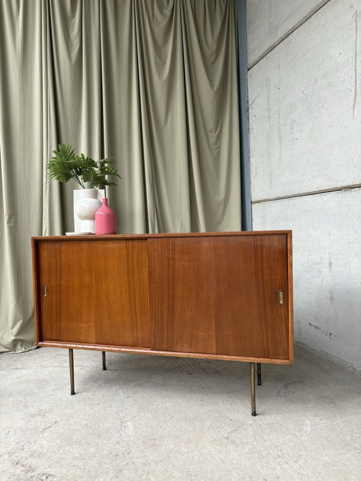 Vtg Mid Century Robin Day Interplan Utility For Hillie Sideboard Danish 1150