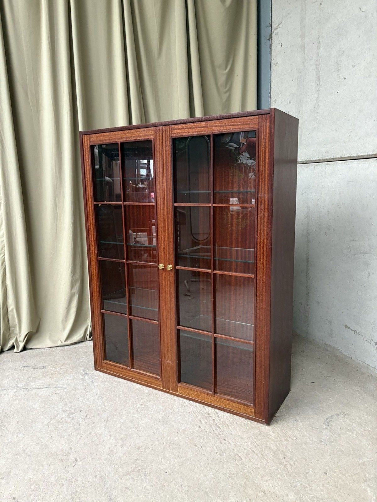 Vtg Late Mid Century Danish Rosewood Bookcase Cabinet Scandi Retro R1149 photo Furniture