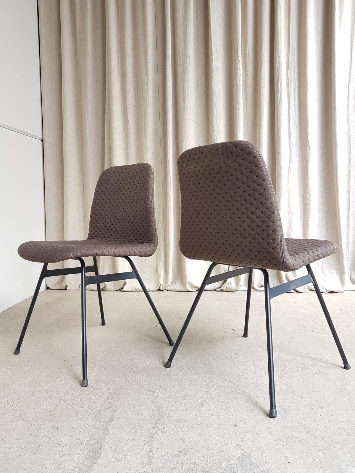 Vtg Mid Century Style Set Of 2 Danish Dining Chairs By Bernstorffsminde A/S R193 photo 195.0