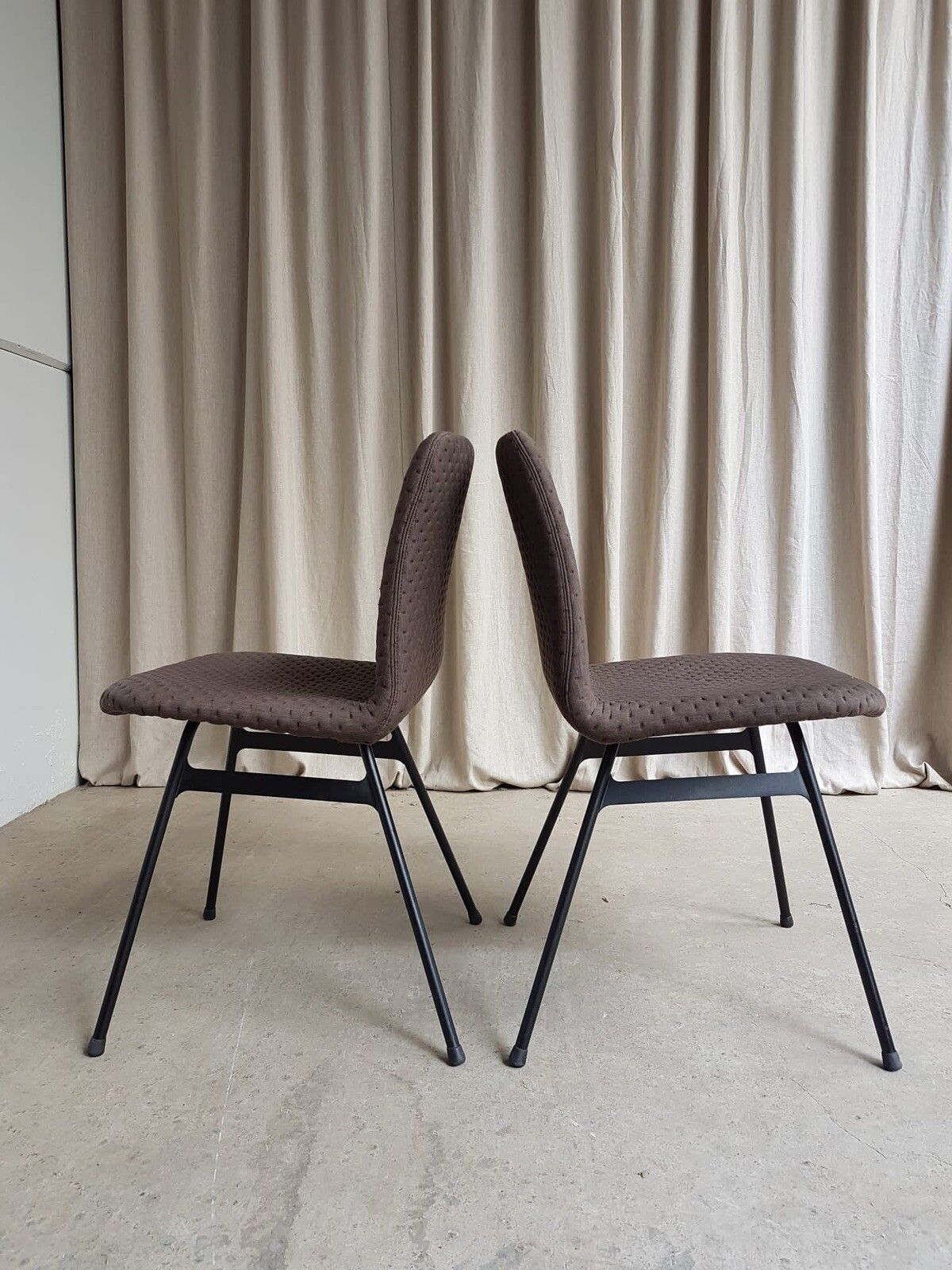 Vtg Mid Century Style Set Of 2 Danish Dining Chairs By Bernstorffsminde A/S R193 photo buy