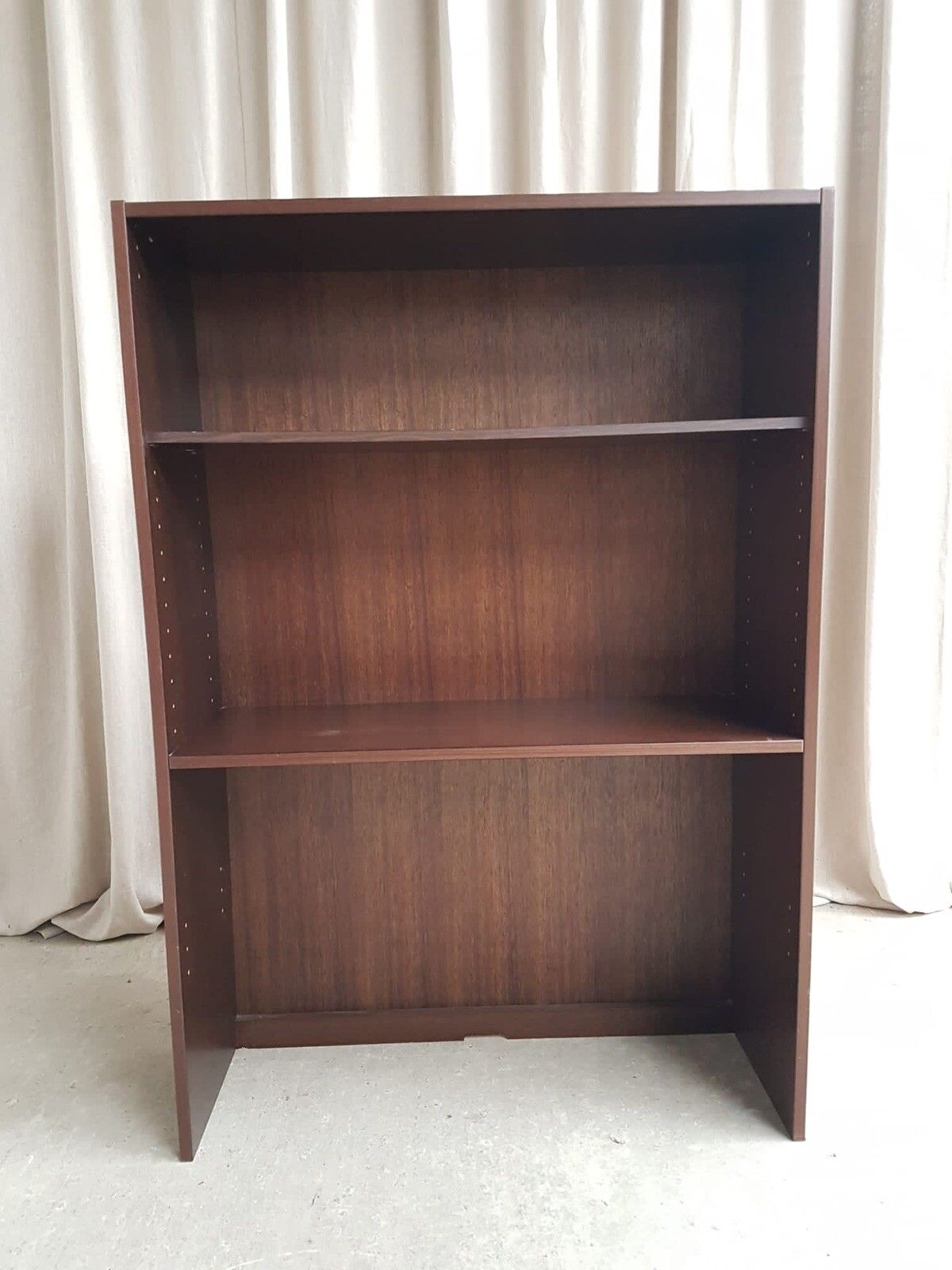 Vtg Late Mid Century Danish Bookcase Shelving Wall Unit Retro Scandi R290 photo furniture
