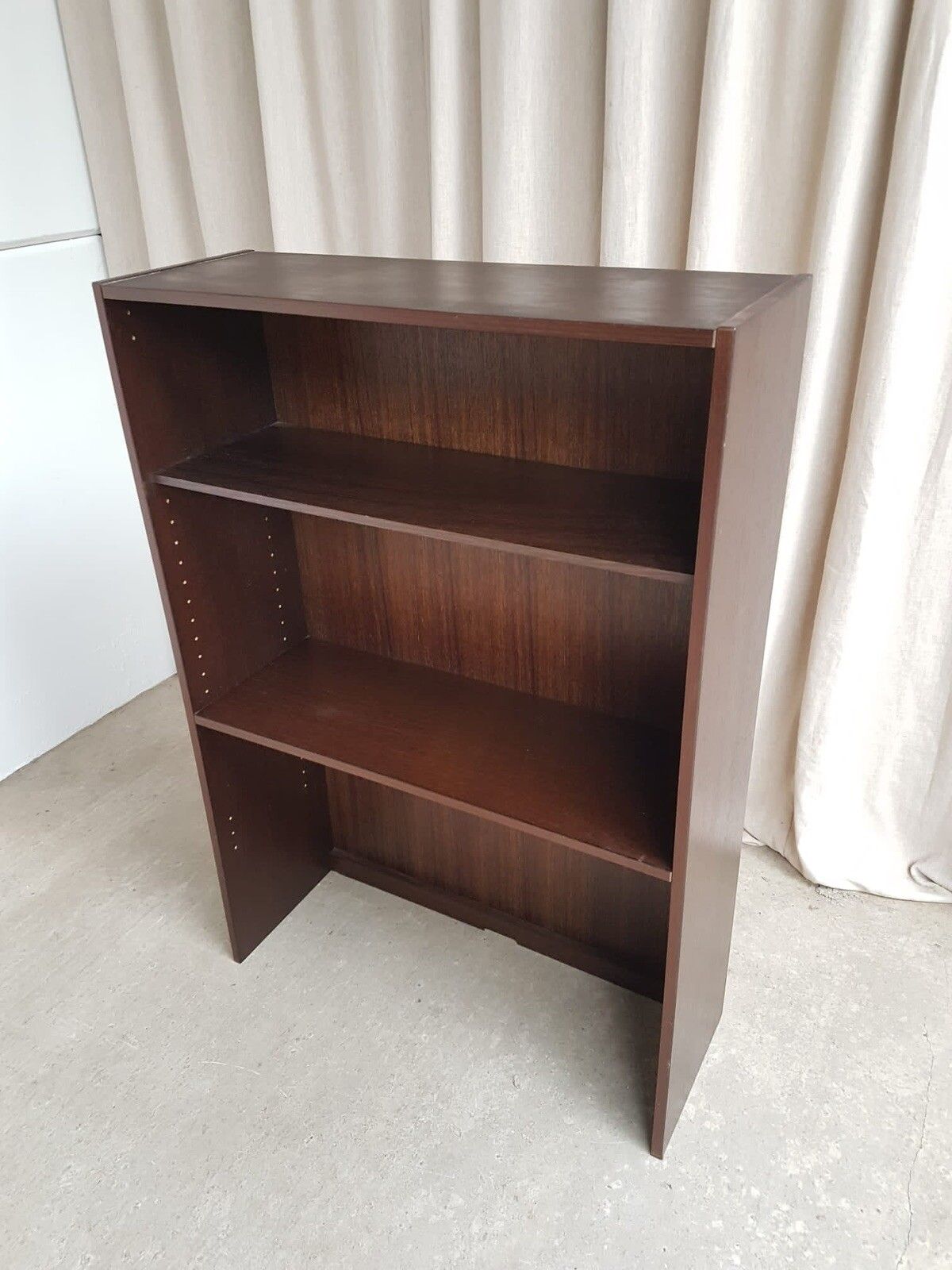 Vtg Late Mid Century Danish Bookcase Shelving Wall Unit Retro Scandi R290 photo Furniture