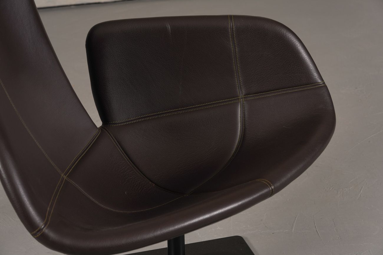 photo for sale Fjord Lounge Chair And Pouf By Patricia Urquiola For Moroso, Italy 2000’s
