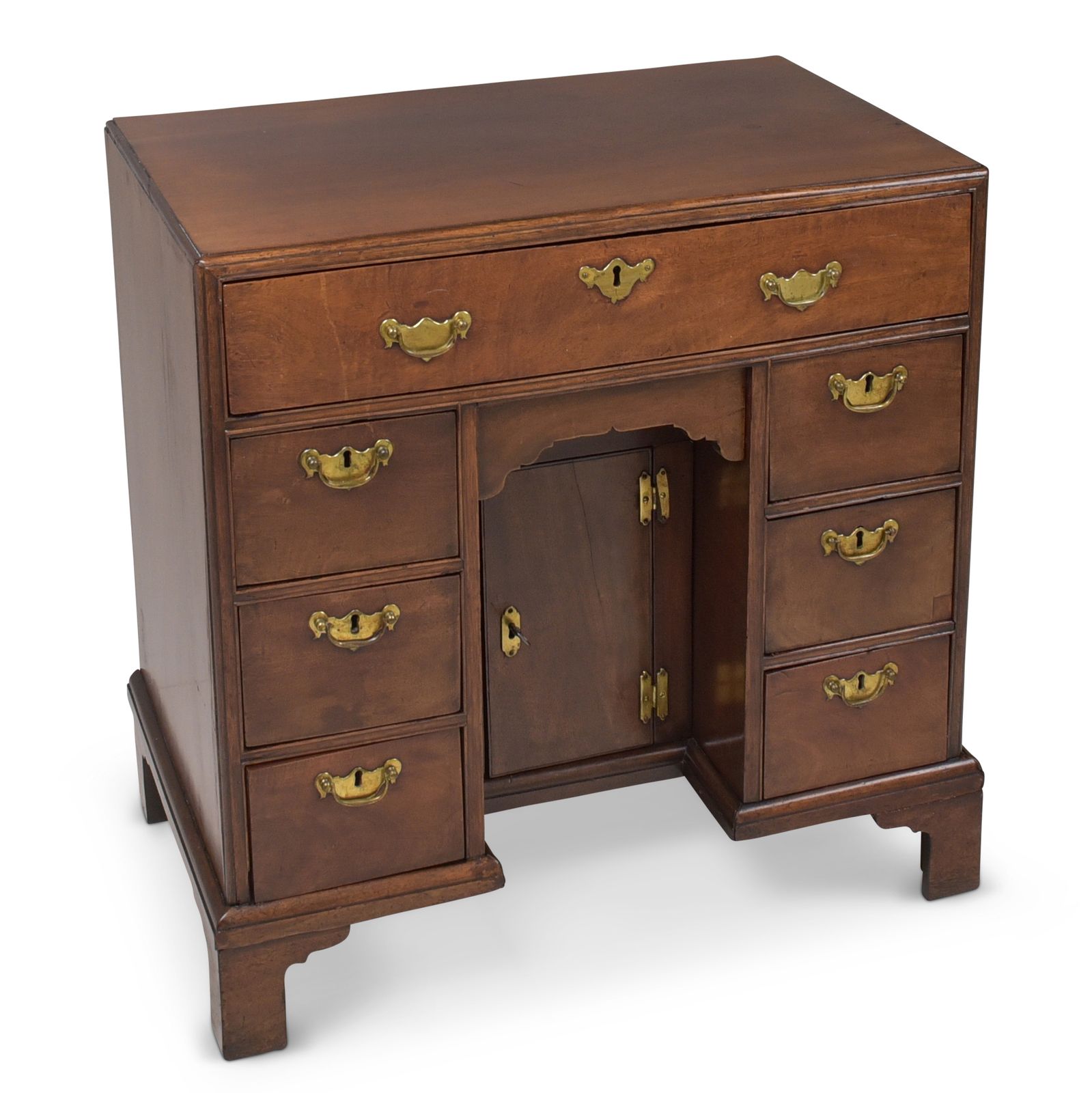 Antique! Small Desk, Restored Biedermeier Chest Of Drawers, Secretary, Sideboard