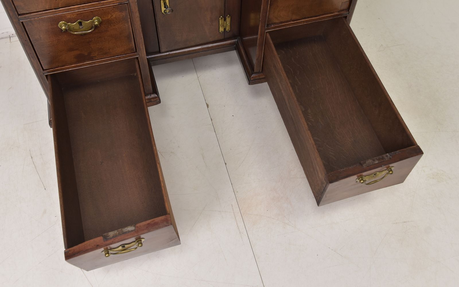 Antique! Small Desk, Restored Biedermeier Chest Of Drawers, Secretary, Sideboard photo vintage