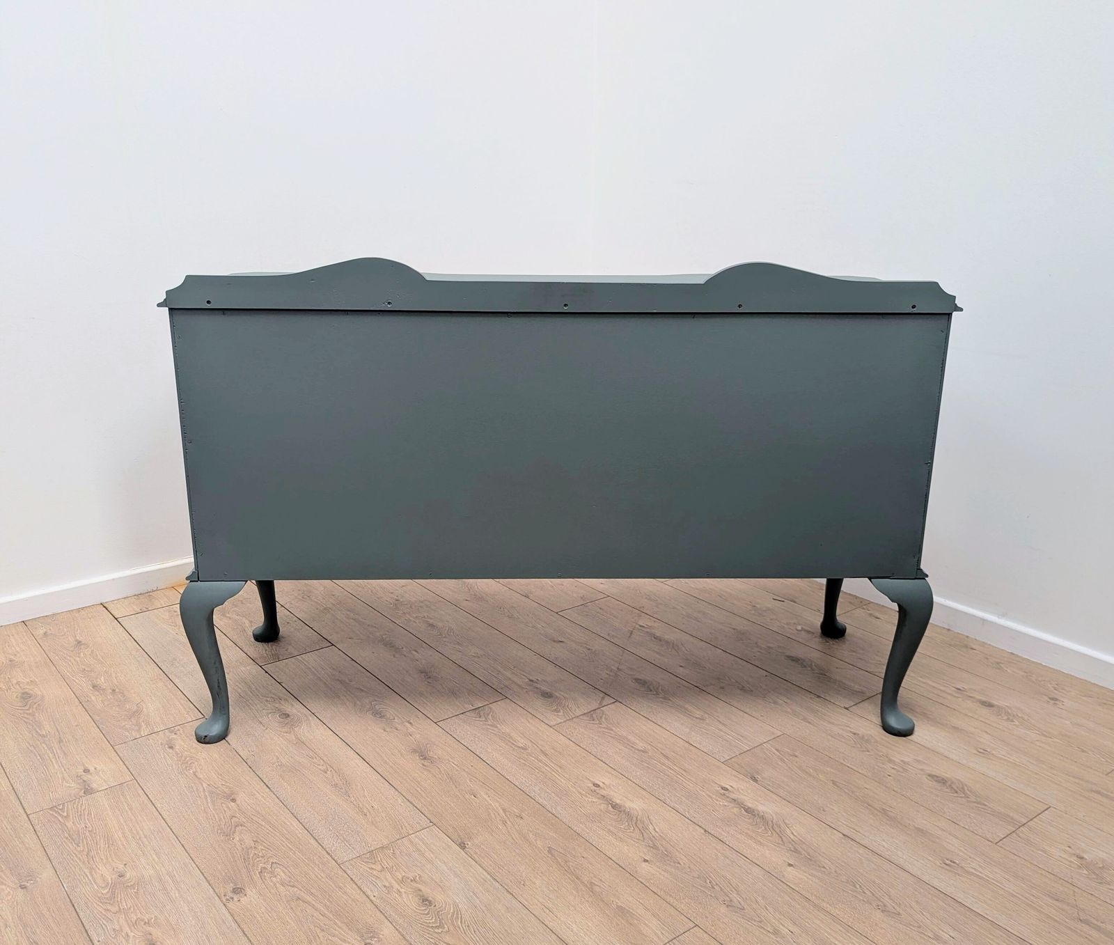 photo buy Georgian Style Serpentine Painted Side Board Delivery Available 0063.