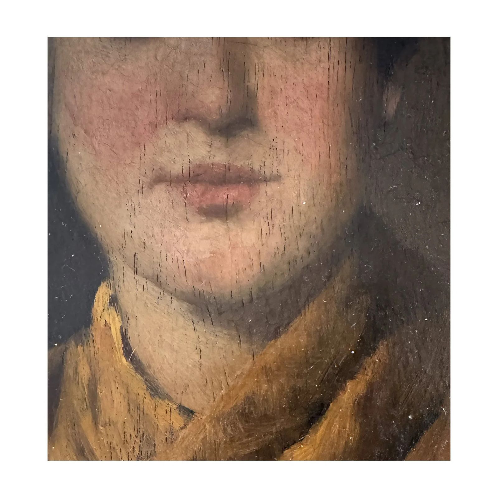 Girl In A Green Hat, 1800s photo vinterior