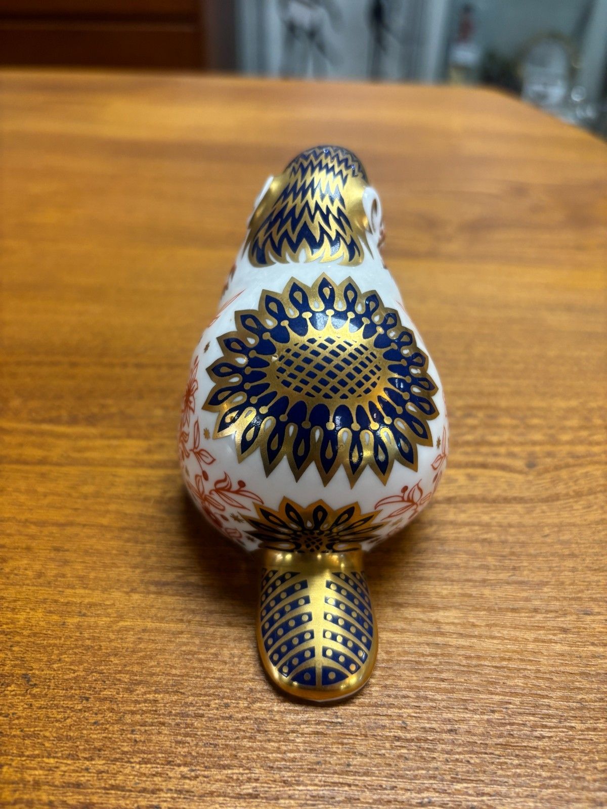 Royal Crown Derby Imari Beaver Paperweight With Stopper photo Home Decor