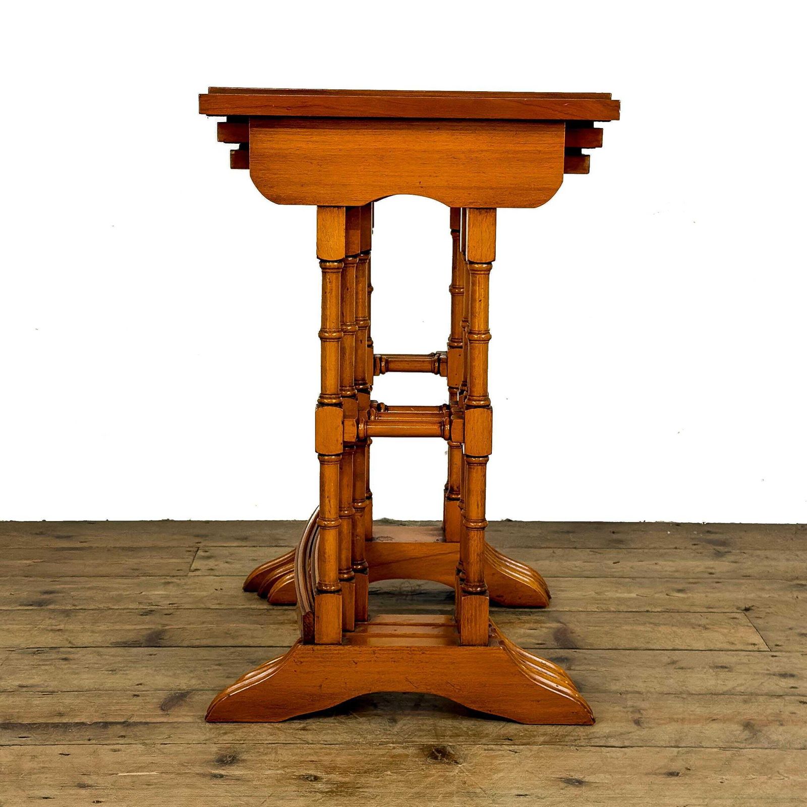 Vintage Nest Of Yew Wood Side Tables | Antique Oak Tables | Antique Side Tables | Antique Console Tables | Small Tables photo buy