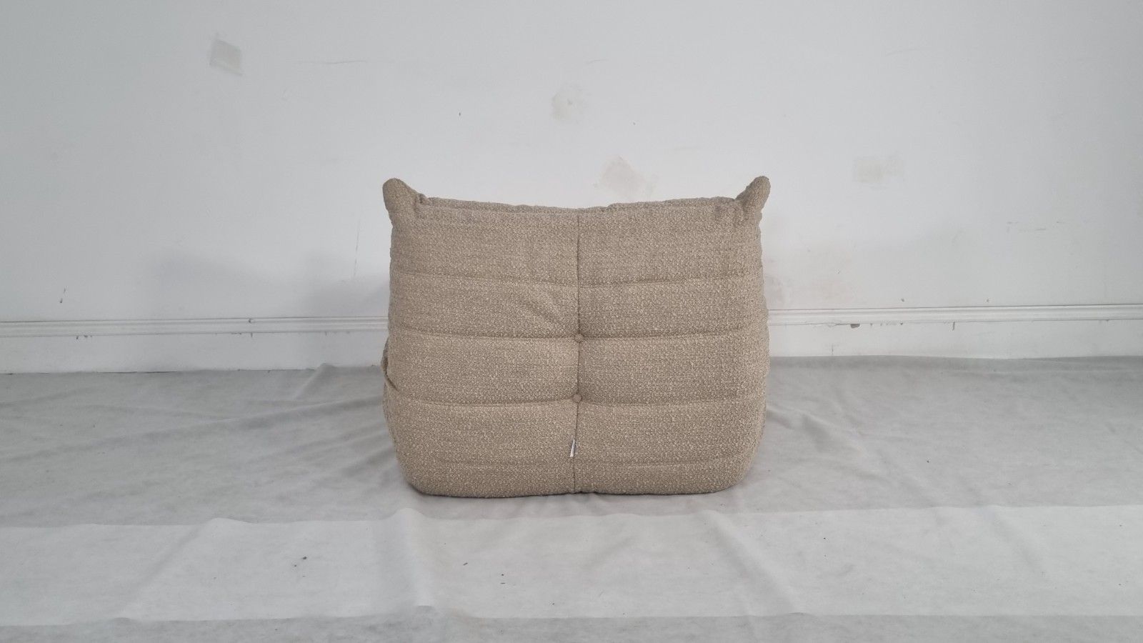 Furniture Ligne Roset Togo Chair In Honey Boucle In Excellent Condition photo