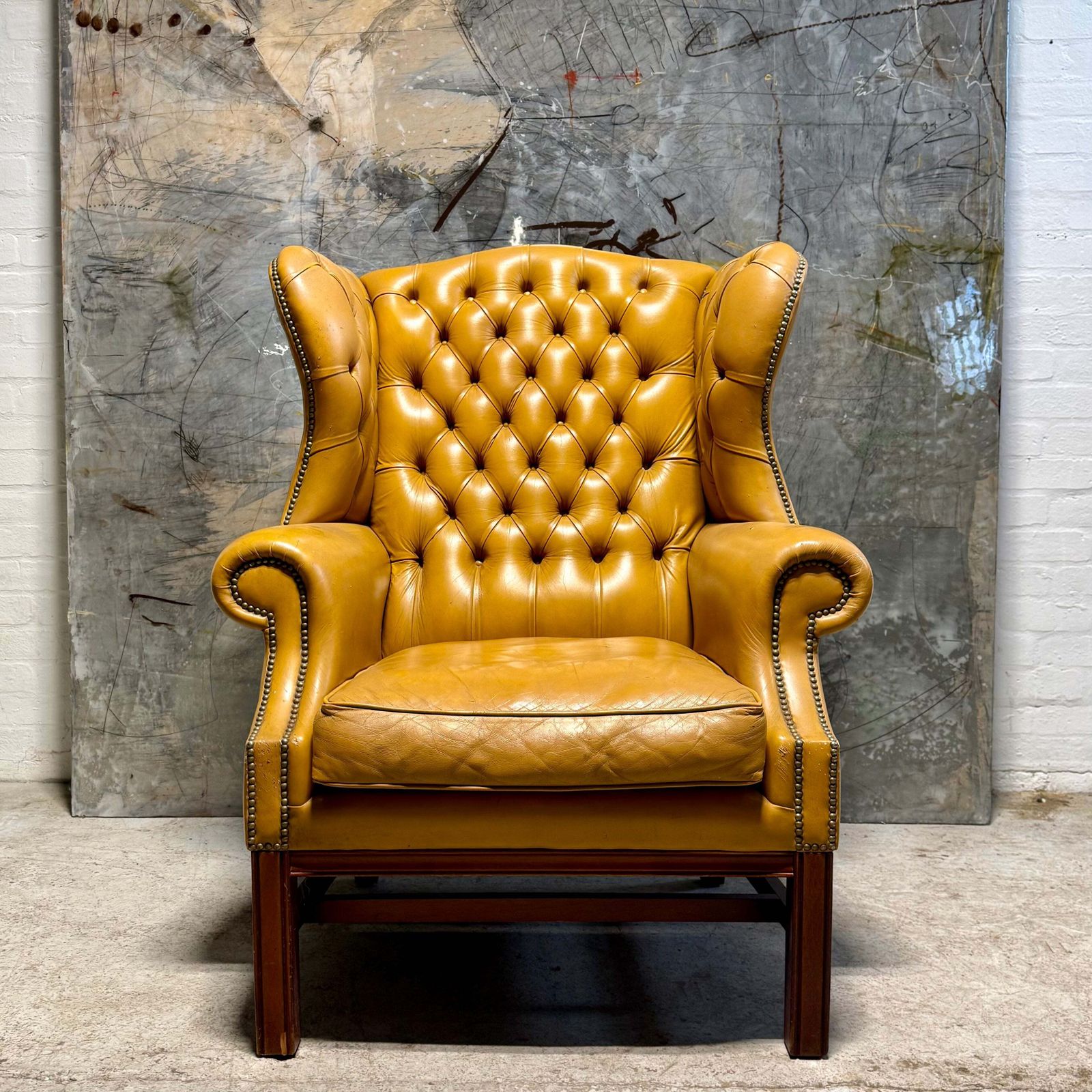 A Huge Gentleman’s Wing Back Chair At 100cm Wide photo furniture
