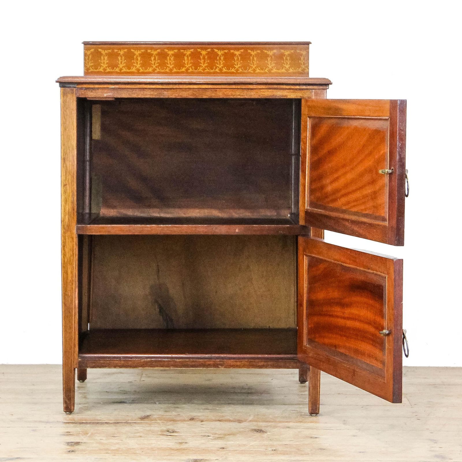 Antique Edwardian Side Cupboard | Antique Furniture | Antique Side Cupboard | Pine Furniture | Bedside Table photo Furniture