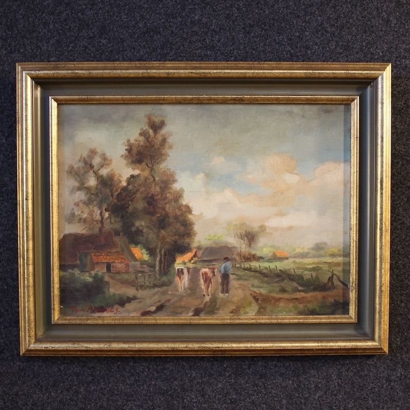 Peinture flamande du XXe siècle, paysage bucolique