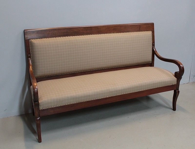 19th Century Walnut Restoration Bench photo furniture