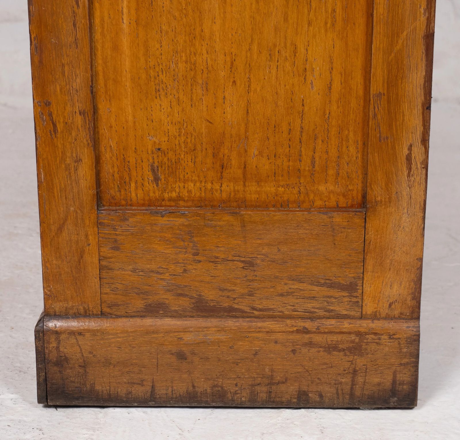 photo furniture Large Vintage French Tambour Door Cabinet