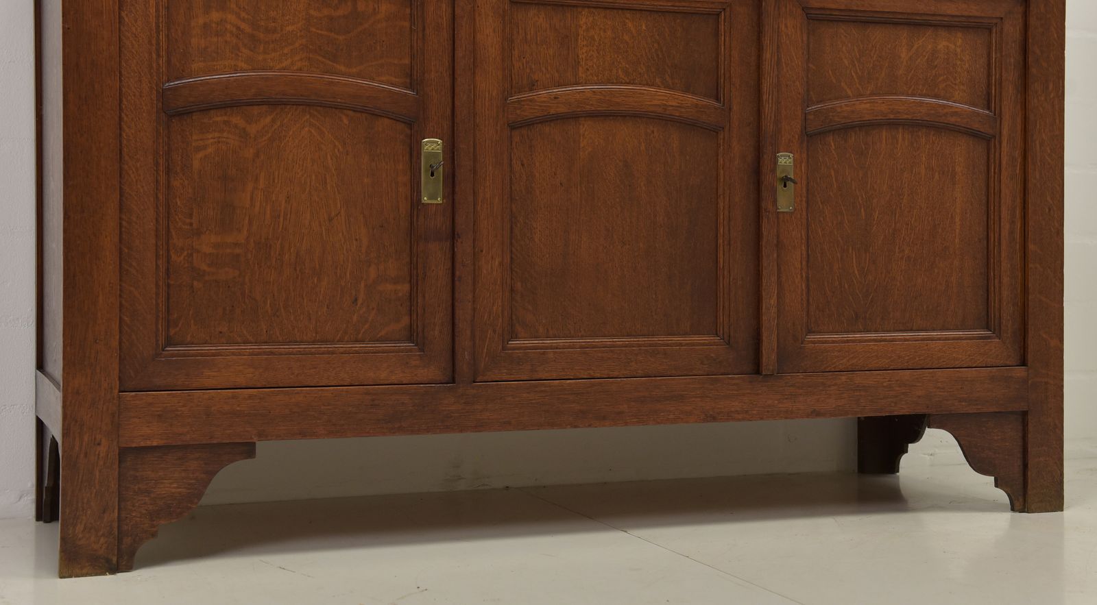 photo for sale Antique! Restored Art Nouveau/Art Deco Oak Buffet Cabinet/Display Cabinet