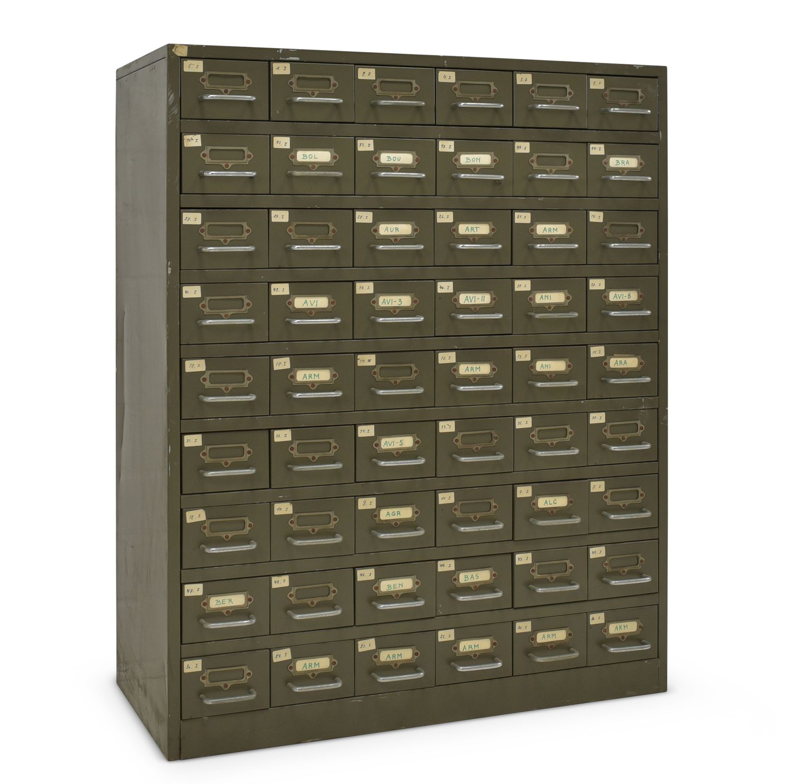 Vintage Metal Cabinet, Workshop Cabinet, Filing Cabinet, Industrial Style, Drawers, Green