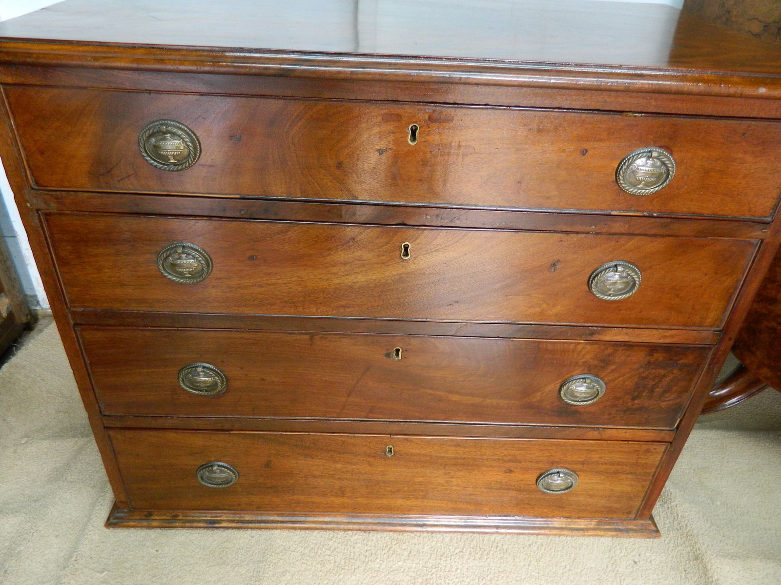 Victorian Mahogany Chest Of Drawers photo furniture