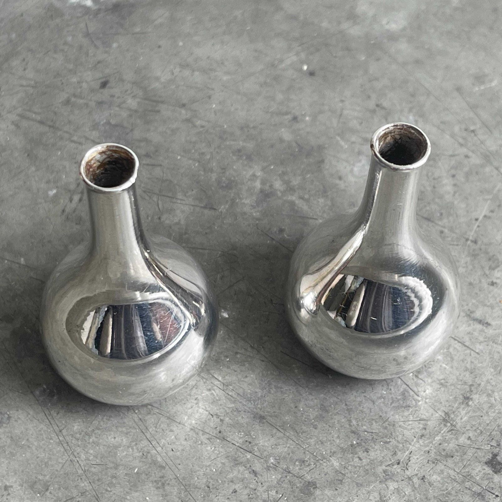 Vintage Dansk Designs Onion Candlesticks. Modernist Candle Holders. Retro. Mid Century. Christmas Gift photo Home Decor