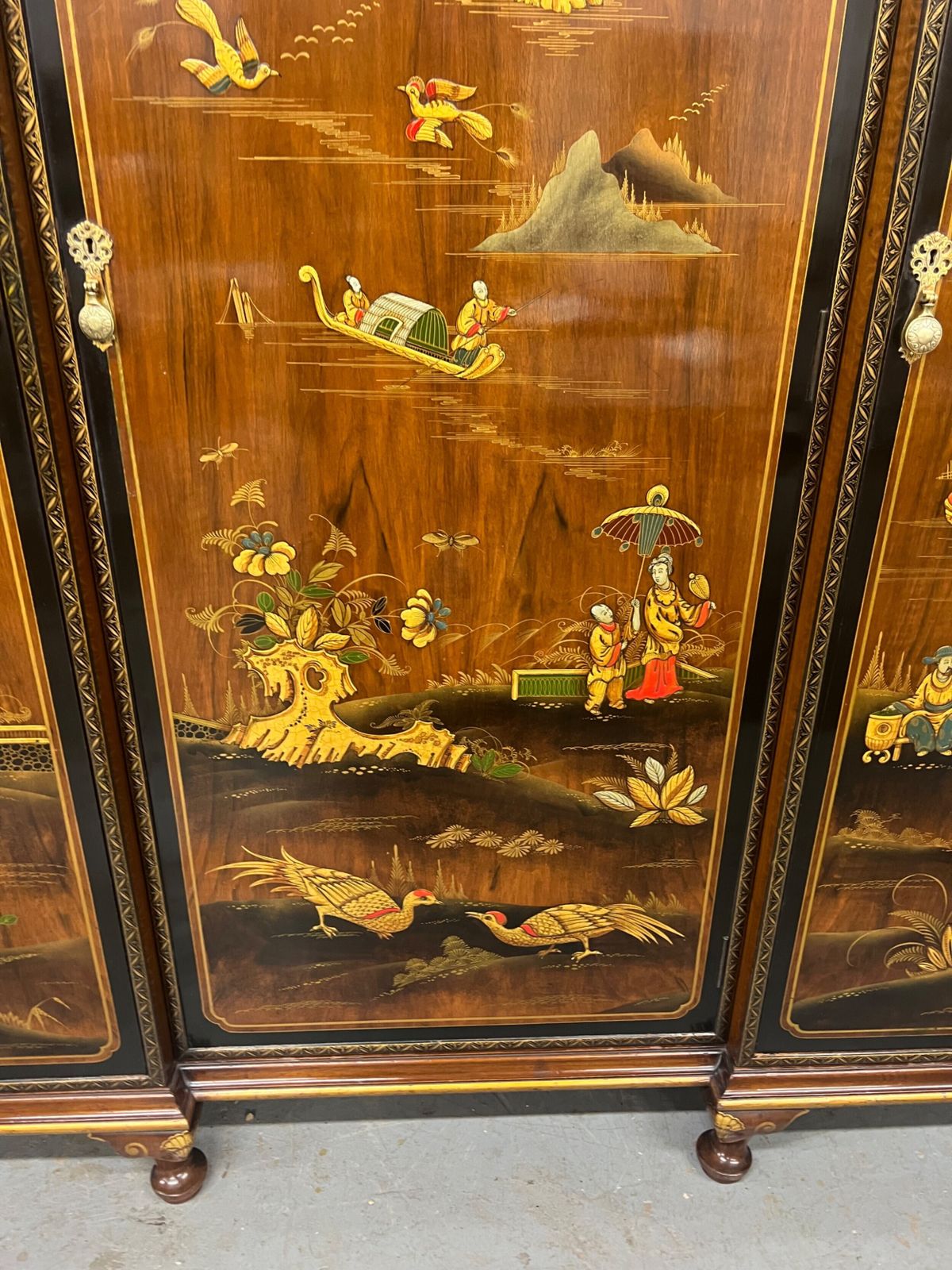 photo furniture Stunning Chinoiserie Bedroom Suite By Maples & Co.