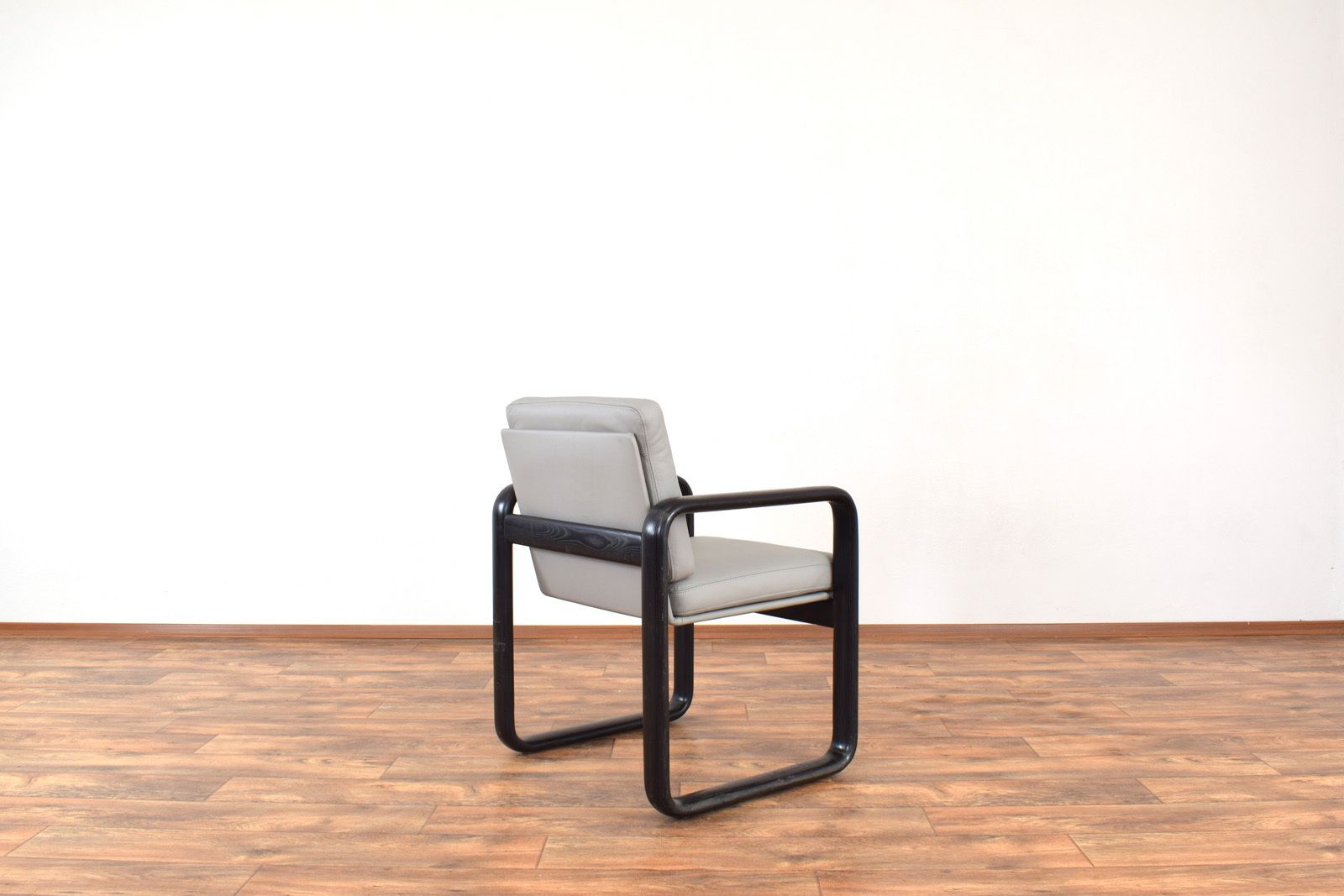 photo furniture Mid Century Leather Lounge Chairs By Burkhard Vogtherr For Rosenthal, 1970s, Set Of 2