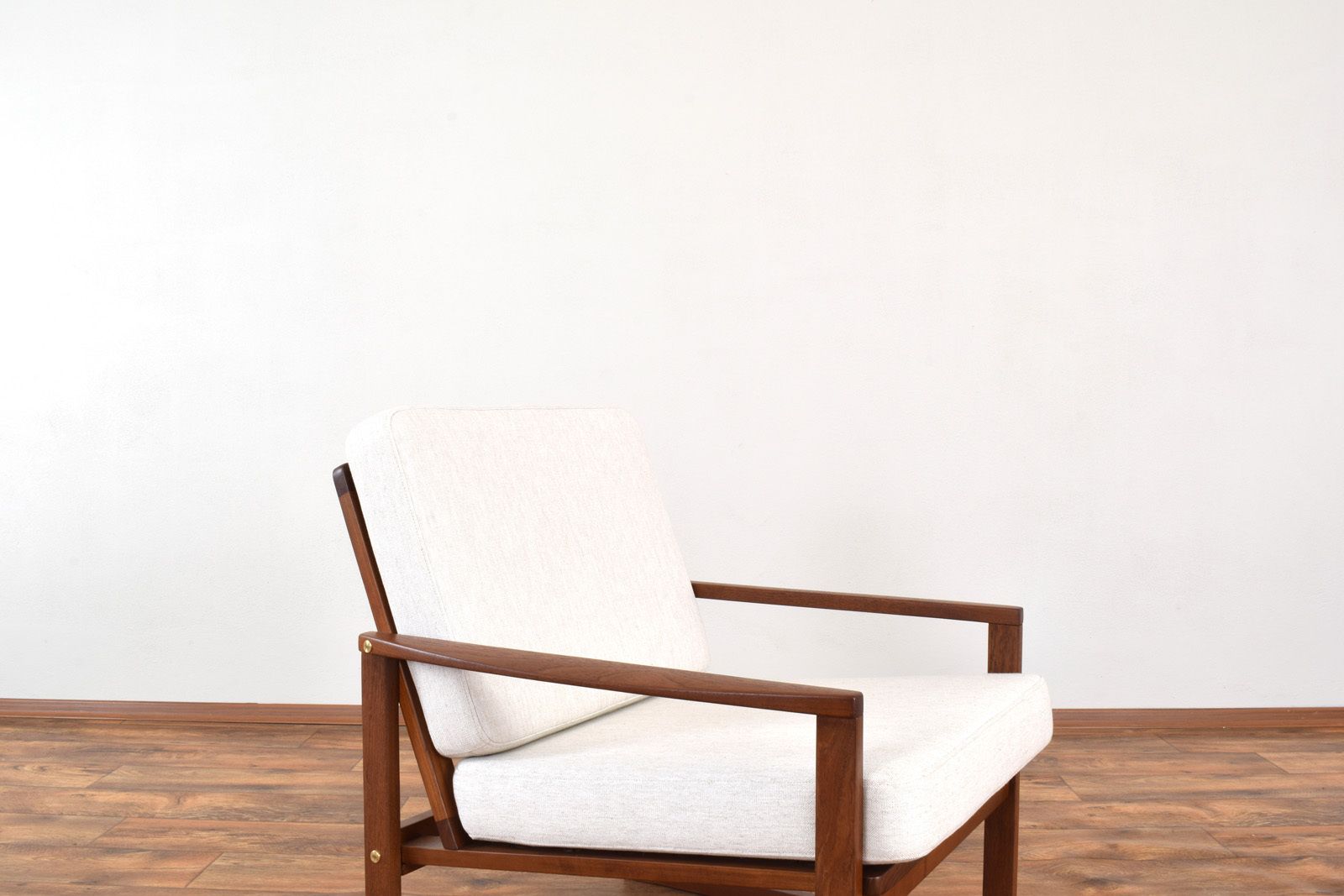 Mid Century Danish Teak Lounge Chair, 1960s. photo vintage