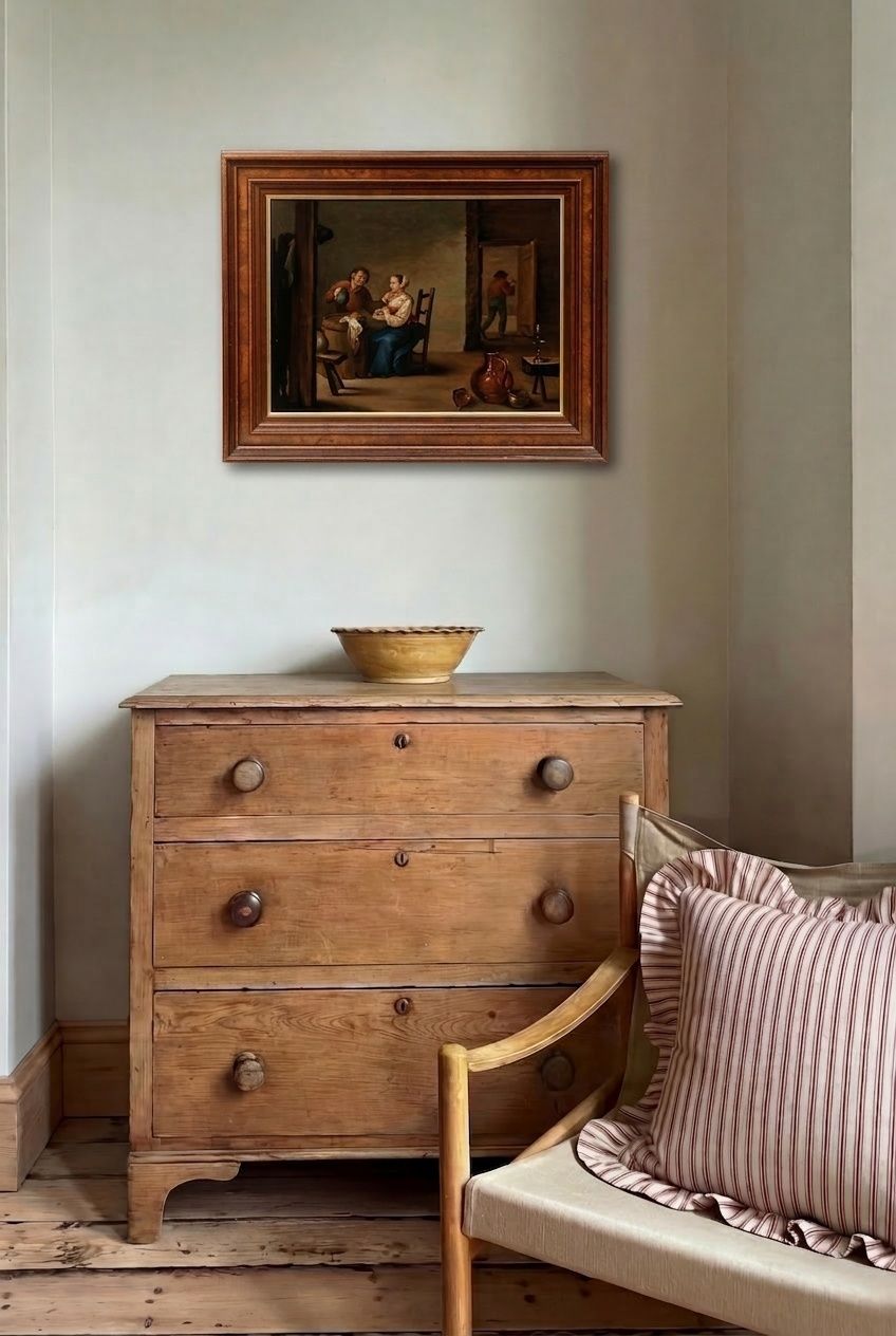 After David Teniers The Younger (1610 1690) 19th Century Oil, A Tavern Scene photo for sale