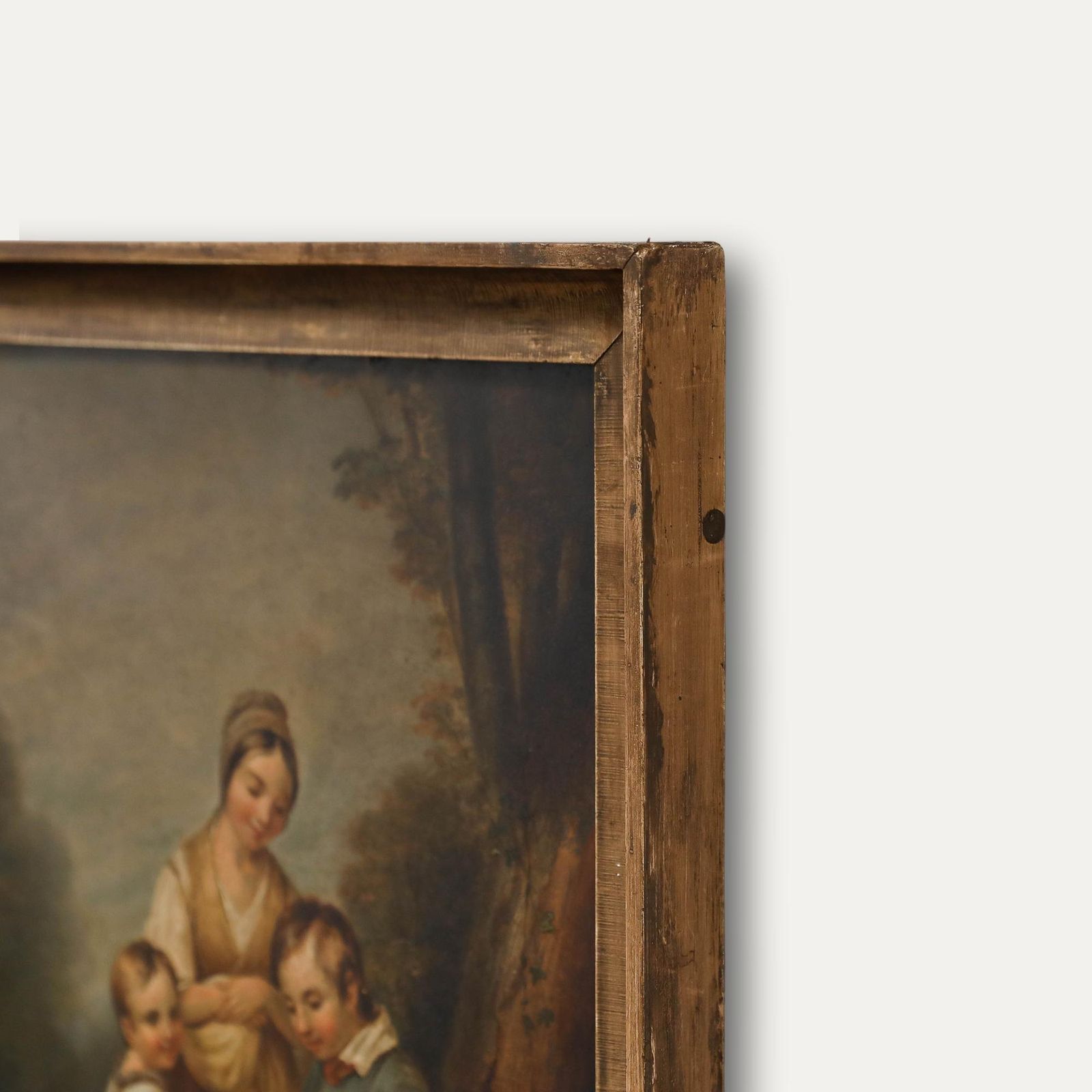 Clara Wulffaert (1812 1867) Framed Mid 19th Century Oil, The Bird Nest photo vinterior