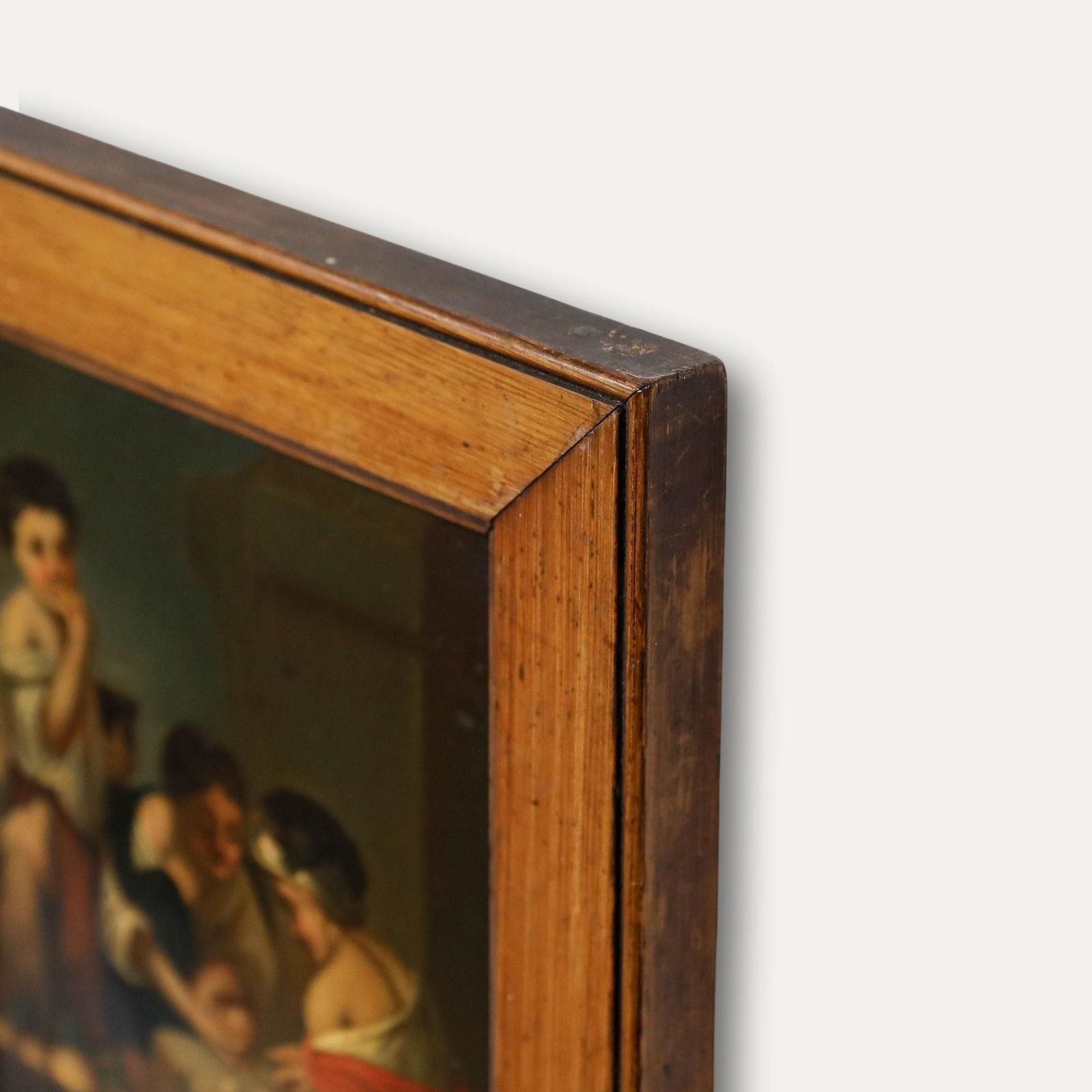 Minis After Bartolome Esteban Murillo (1618 1682) Oil, Boys Playing Dice photo buy