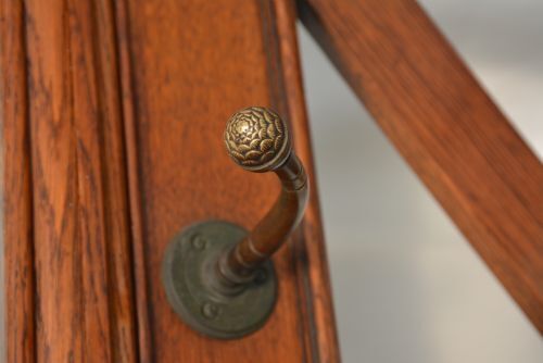 photo vinterior English Victorian Gothic Coat Stand Oak Hall Stand In The Manner Of Pugin