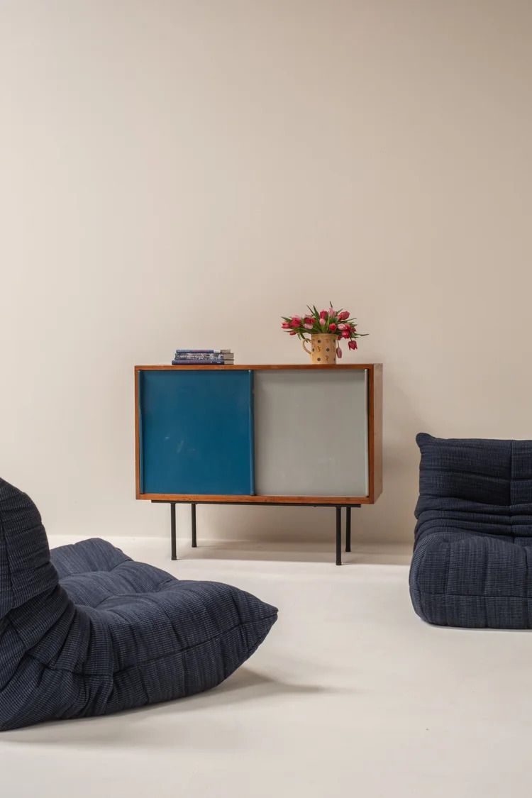 4343.0 Exceptional French Mid Century Cabinet, 1950s photo