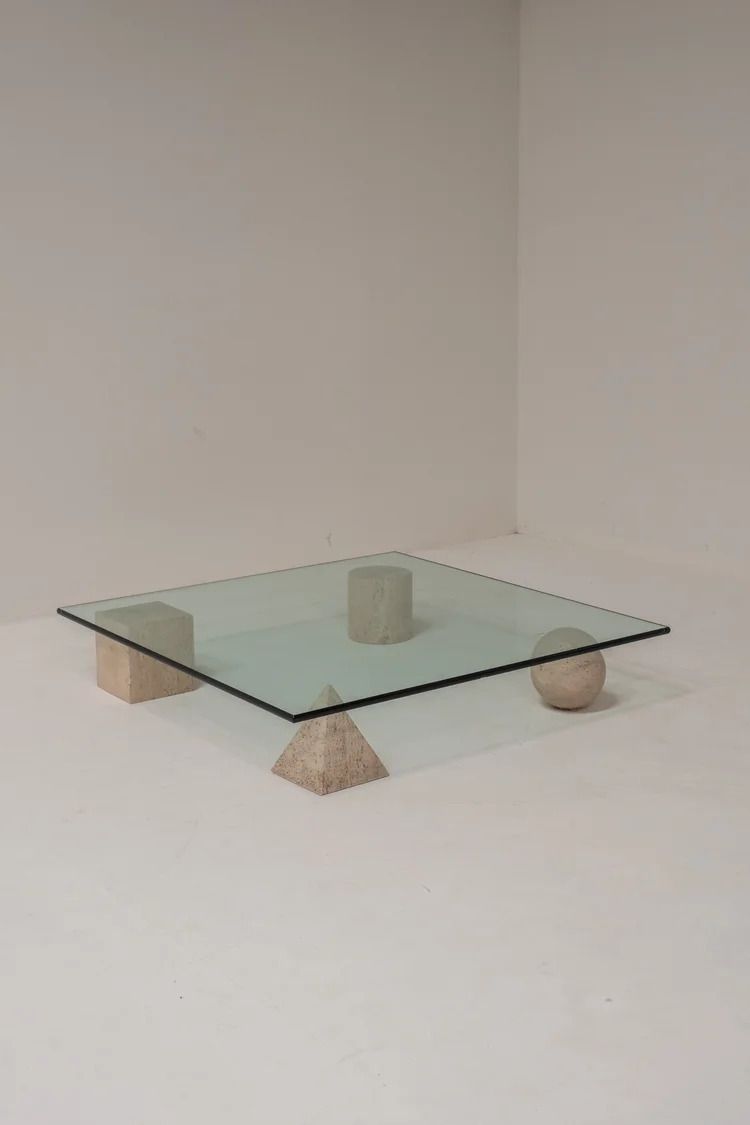 Metaphora Coffee Table By Lella And Massimo Vignelli For Casigliani 1970