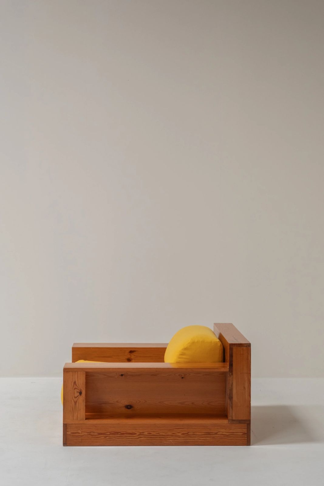 Italian Wooden Lounge Chair, 1970s, photo 3037.0